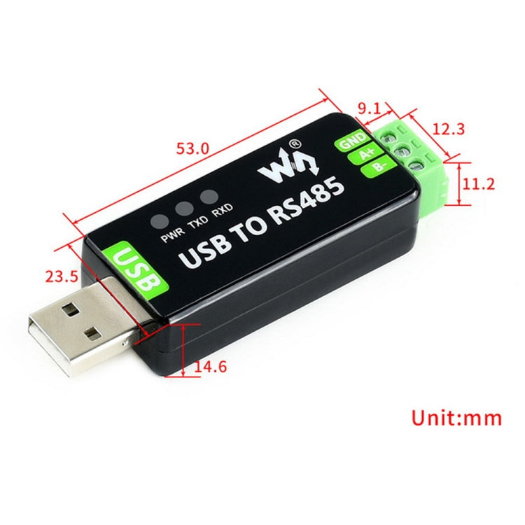 Waveshare Conversor Industrial USB para RS485, 17286