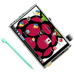 Ecrã LCD TFT Tátil de 3,5 polegadas com Caneta Stylus para Raspberry Pi