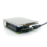 Ecrã LCD TFT Tátil de 3,5 polegadas com Caneta Stylus para Raspberry Pi