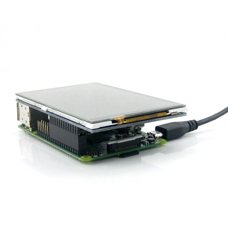 Ecrã LCD TFT Tátil de 3,5 polegadas com Caneta Stylus para Raspberry Pi