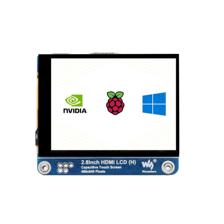 Waveshare Ecrã LCD IPS HDMI 2,8 polegadas 480x640 (H) Ecrã Totalmente Laminado