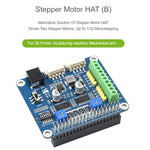 Waveshare HAT Motor de Passo HRB8825 para Raspberry Pi, Controla Dois Motores de Passo, Até 1/32 Microstepping