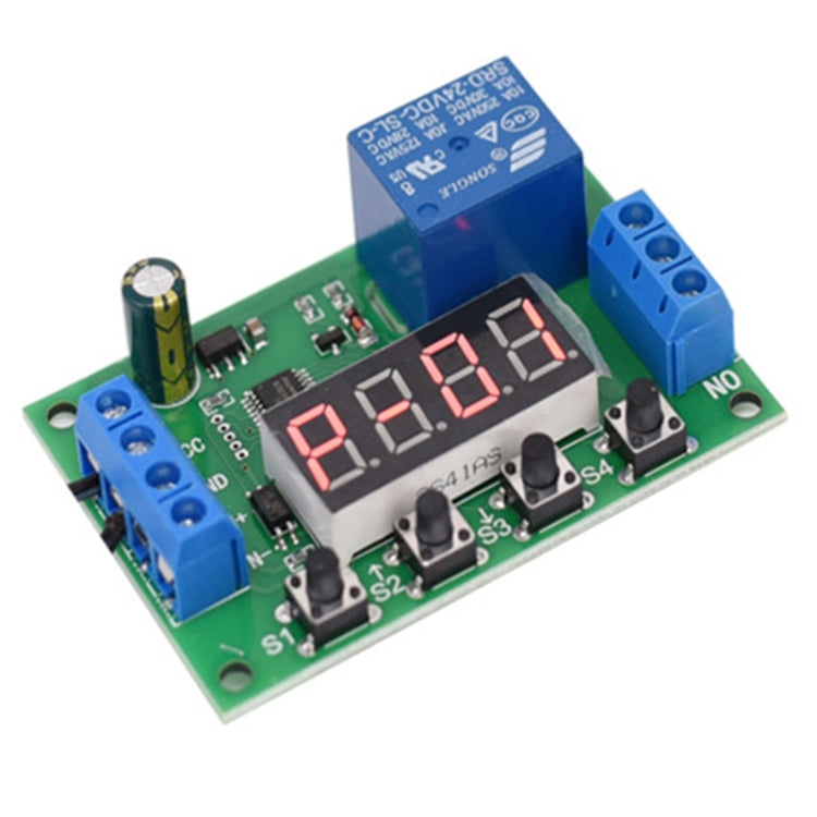 Módulo Relé Temporizador 12V para Disparo OFF / ON, Placa de Temporização de Ciclo, 12V
