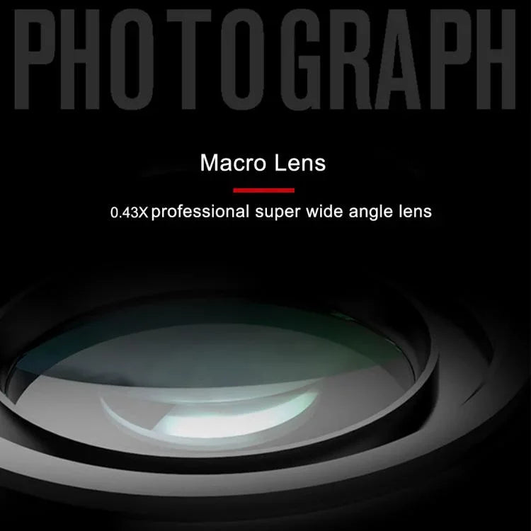 Lente Grande Angular Super 0.43X 62mm com Lente Macro, 62mm