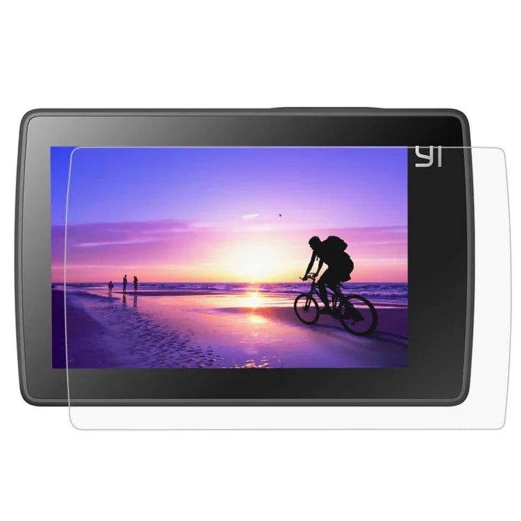 Protetor de Ecrã LCD Ultra Claro + Filme Protetor de Lente de Vidro para Câmara Xiaomi Xiaoyi II 4K