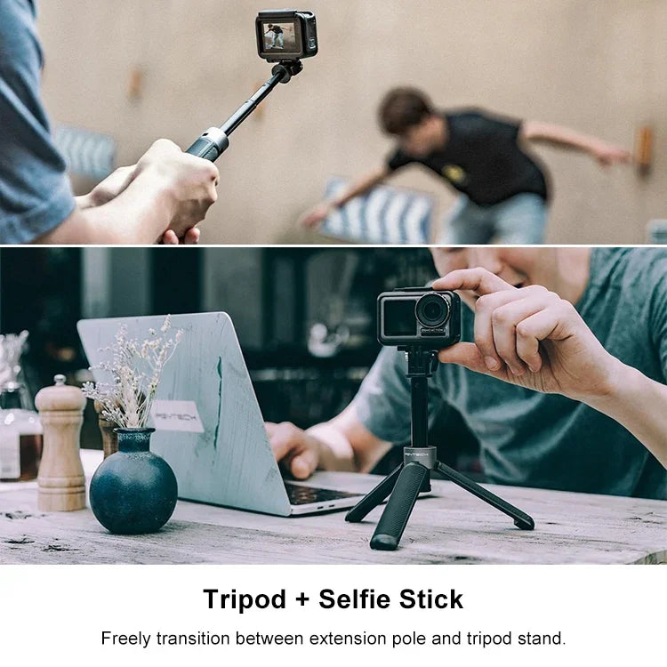 Tripé Extensor para Câmara de Ação PGYTECH P-GM-117 Selfie Stick para DJI Osmo Action, P-GM-117