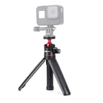 Suporte Multifuncional Dobrável RUIGPRO para Tripé, Monopé Selfie com Cabeça de Bola para GoPro, Insta360, DJI e Outras Câmaras de Ação, Tripé Monopé