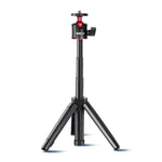 Suporte Multifuncional Dobrável RUIGPRO para Tripé, Monopé Selfie com Cabeça de Bola para GoPro, Insta360, DJI e Outras Câmaras de Ação, Tripé Monopé