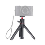 Suporte Multifuncional Dobrável RUIGPRO para Tripé, Monopé Selfie com Cabeça de Bola para GoPro, Insta360, DJI e Outras Câmaras de Ação, Tripé Monopé