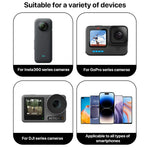 Braço Extensor de Alumínio para Punho para GoPro, Insta360, DJI e Outras Câmaras de Ação