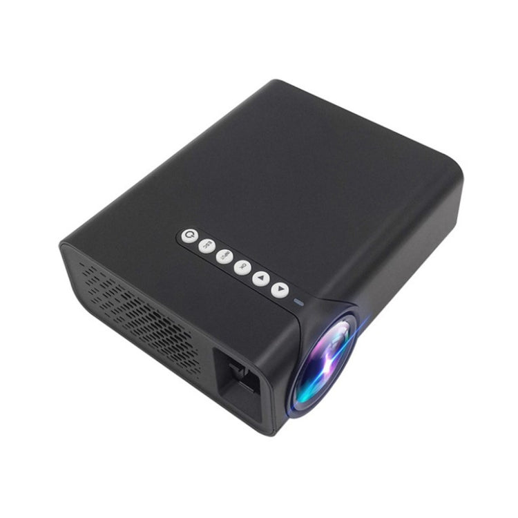YG520 Projetor LCD HD 1800 Lumens, Altifalante Integrado, Suporta Leitura de Disco U, Disco Rígido Móvel, Cartão SD, AV para DVD, Box, Versão Standard