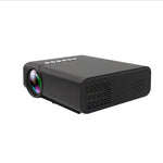 YG520 Projetor LCD HD 1800 Lumens, Altifalante Integrado, Suporta Leitura de Disco U, Disco Rígido Móvel, Cartão SD, AV para DVD, Box, Versão Standard