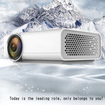 YG520 Projetor LCD HD 1800 Lumens, Altifalante Integrado, Suporta Leitura de Disco U, Disco Rígido Móvel, Cartão SD, AV para DVD, Box, Versão Standard