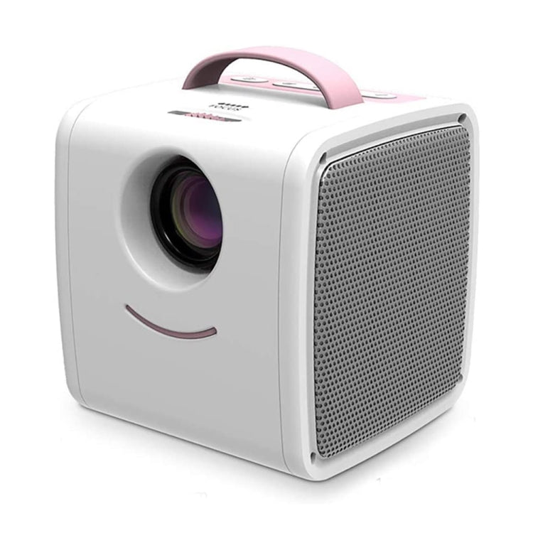W-S1 Projetor de Vídeo Infantil 10W 30 Lumens Tecnologia LCD HD 1080P, Suporta AV / USB / Mini Cartão SD / HDMI / Áudio