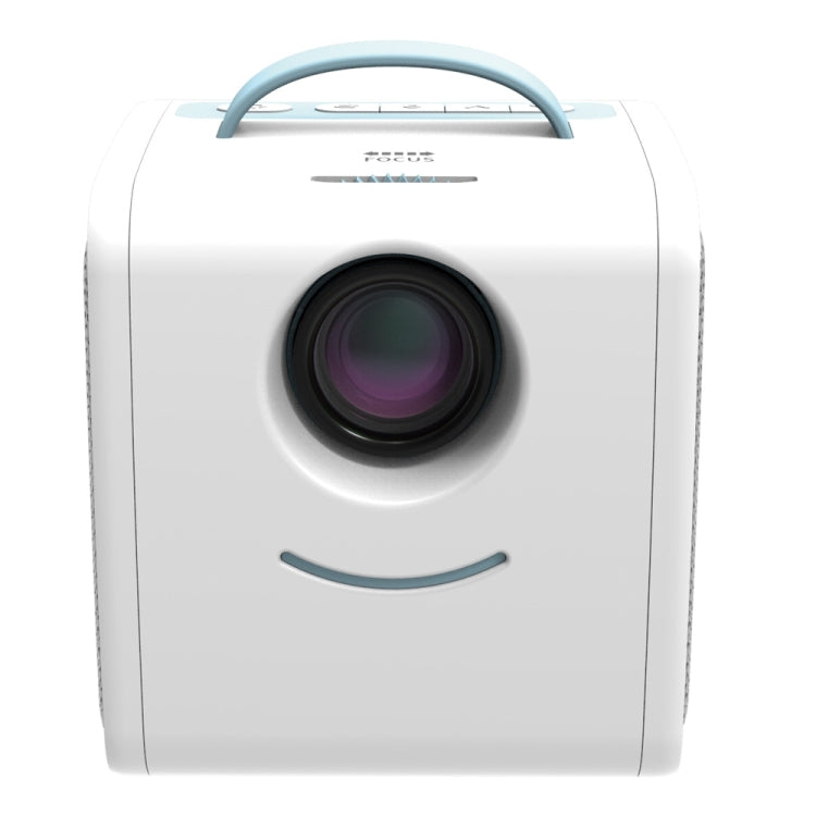 W-S1 Projetor de Vídeo Infantil 10W 30 Lumens Tecnologia LCD HD 1080P, Suporta AV / USB / Mini Cartão SD / HDMI / Áudio