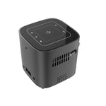 WEJOY DL-S12 Projetor Inteligente DLP Mini Portátil 50 ANSI Lumens com Comando à Distância e Suporte, Android 7.1.2, 2GB DDR3+16GB, RK3128 Quad Core ARM Cortex-A7 até 1.2GHz, Suporta WiFi / USB / Saída de Áudio / Entrada DC