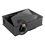 UC68 Projetor LED Multimédia para Cinema em Casa 80ANSI 800x400 HD 1080P, Suporta USB/SD/HDMI/VGA/IR, UC68 800x400