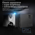 UC68 Projetor LED Multimédia para Cinema em Casa 80ANSI 800x400 HD 1080P, Suporta USB/SD/HDMI/VGA/IR, UC68 800x400