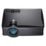 Projetor LED para cinema em casa LY-40 1800 lúmens 1280 x 800 com comando à distância, ficha EU, LY-40 ficha EU