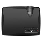 Projetor LED para cinema em casa LY-40 1800 lúmens 1280 x 800 com comando à distância, ficha EU, LY-40 ficha EU