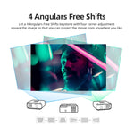 Projetor Digital LED HD 4K Portátil AUN U001 18000 Lumens para Cinema em Casa, Tomada US, Tomada UK, Tomada AU