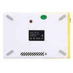 YG-300 0.8-2M 24-60 polegadas 400-600 Lumens Projetor LED HD Cinema em Casa com Cabo Conversor de Vídeo 3 em 1 e Comando à Distância, Tamanho: 12,6 x 8,6 x 4,6 cm, Ficha UE