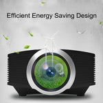 YG510 1200 LUX 800*480 Projetor LED HD Cinema em Casa, Suporta HDMI & VGA & AV & TF & USB, YG510 Preto