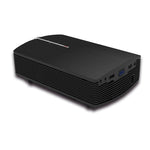 YG510 1200 LUX 800*480 Projetor LED HD Cinema em Casa, Suporta HDMI & VGA & AV & TF & USB, YG510 Preto