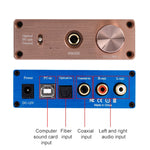 NK-P90 Decodificador DAC de Áudio Amplificador Digital de Áudio por Fibra e Coaxial