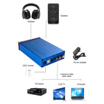 NK-P90 Decodificador DAC de Áudio Amplificador Digital de Áudio por Fibra e Coaxial