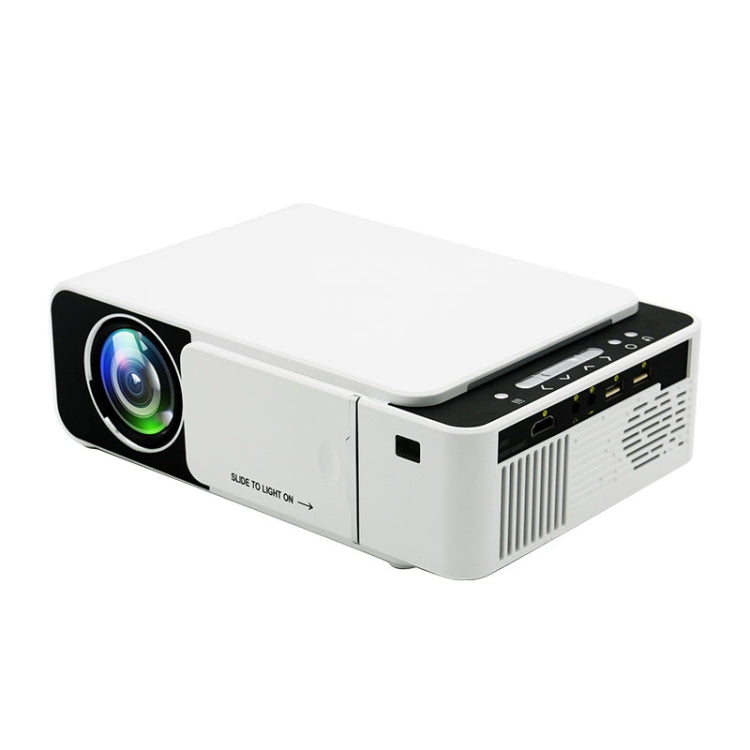 T5 100 ANSI Lumens Projetor Smart LED+LCD com Resolução 1024x600, Suporta HDMI / Cartão SD / 2 x USB / Áudio 3.5mm, Versão de Ecrã Partilhado, Versão de Ecrã Partilhado