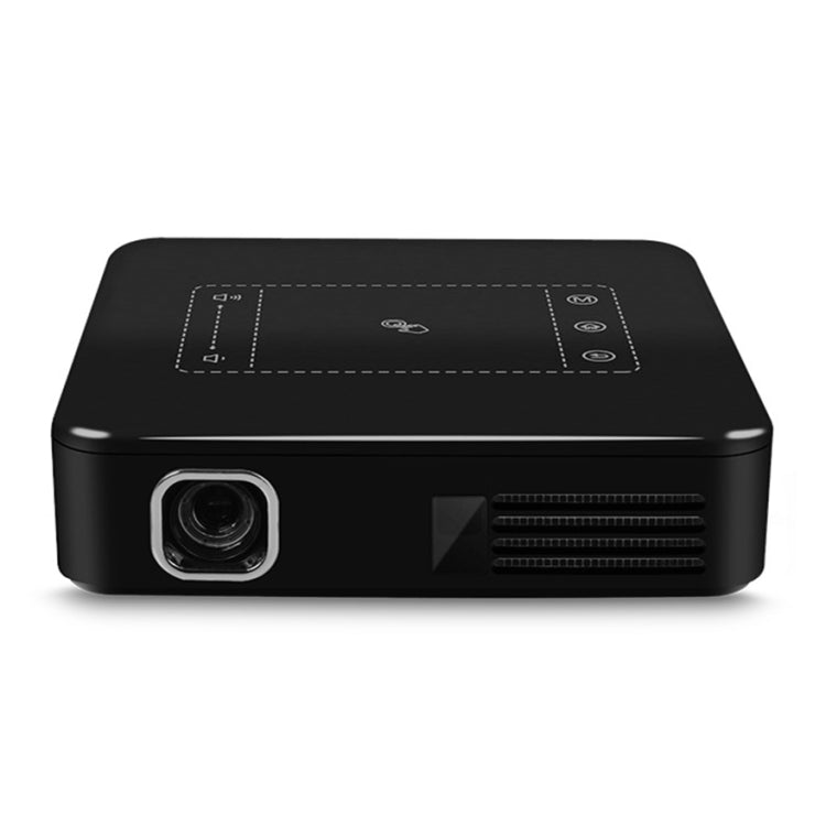 D13 Projetor Mini de Bolso Android 7.1.2 2+16G 854 x 480 4K DLP Smart LED WIFI para Cinema em Casa, Suporta USB / TF / HDMI