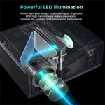 Projetor Mini LED RD825 1280x720 2200LM Home Theater, Suporta HDMI & AV & VGA & USB, Versão para Telemóvel, Versão para Telemóvel