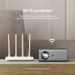 Projetor Mini LED RD825 1280x720 2200LM Home Theater, Suporta HDMI & AV & VGA & USB, Versão para Telemóvel, Versão para Telemóvel