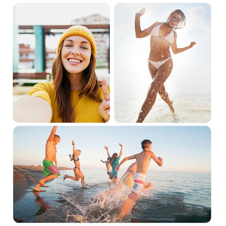 RUIGPRO Tripé Portátil de Mão Monopé Telescópico para Selfie para GoPro, Insta360, DJI e Outras Câmaras de Ação, Preto