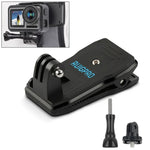 RUIGPRO Suporte de Clipe para Mochila com Rotação de 360 Graus e Parafuso para GoPro, Insta360, DJI e Outras Câmaras de Ação, Clipe com Rotação de 360 Graus