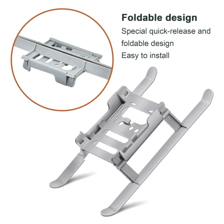 Suporte Extensor de Altura Antichoque com Liberação Rápida STARTRC 1106837 para Trem de Pouso DJI Mini 2 / Mavic Mini, Para DJI Mavic Mini
