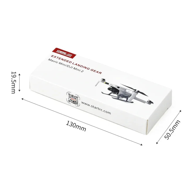 Suporte Extensor de Altura Antichoque com Liberação Rápida STARTRC 1106837 para Trem de Pouso DJI Mini 2 / Mavic Mini, Para DJI Mavic Mini
