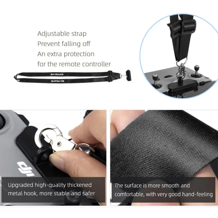 Suporte com Presilha para Pendurar Controlo Remoto Sunnylife AIR2-Q9294 para DJI Mavic Air 2