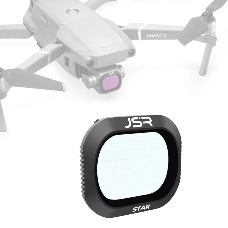Filtro de Lente com Efeito Estrela para Drone JSR DJI MAVIC 2 Pro, Filtro Estrela