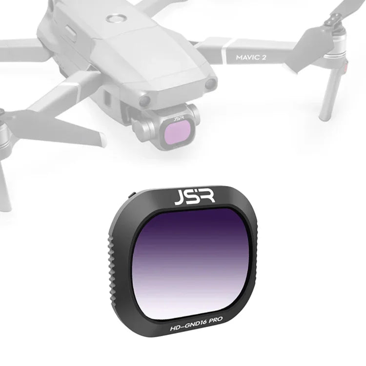 Filtro de Lente Gradiente GND16 para Drone JSR DJI MAVIC 2 Pro, Filtro GND16