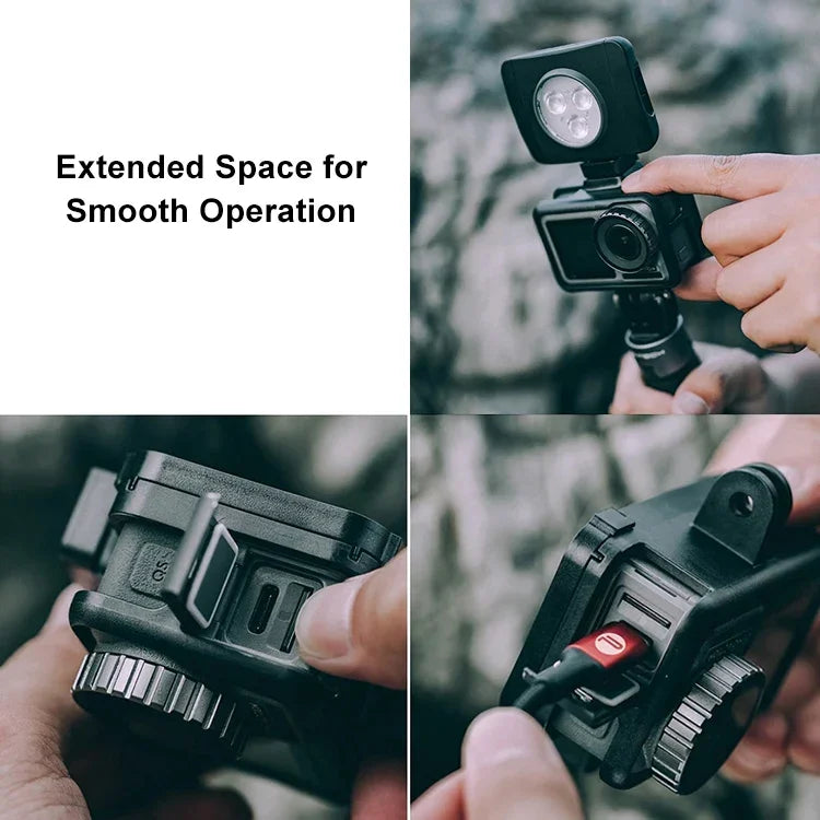 PGYTECH P-11B-010 Gaiola para Câmara Desportiva Acessório Vlog para DJI Osmo Action