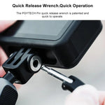 Suporte de Telemóvel com Ventosa para Câmara de Ação PGYTECH P-GM-132 para DJI Osmo Action & GoPro 8/7, P-GM-132