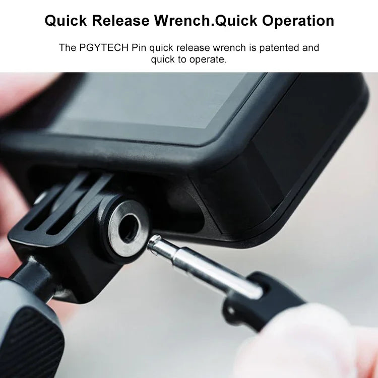 Suporte de Telemóvel com Ventosa para Câmara de Ação PGYTECH P-GM-132 para DJI Osmo Action & GoPro 8/7, P-GM-132