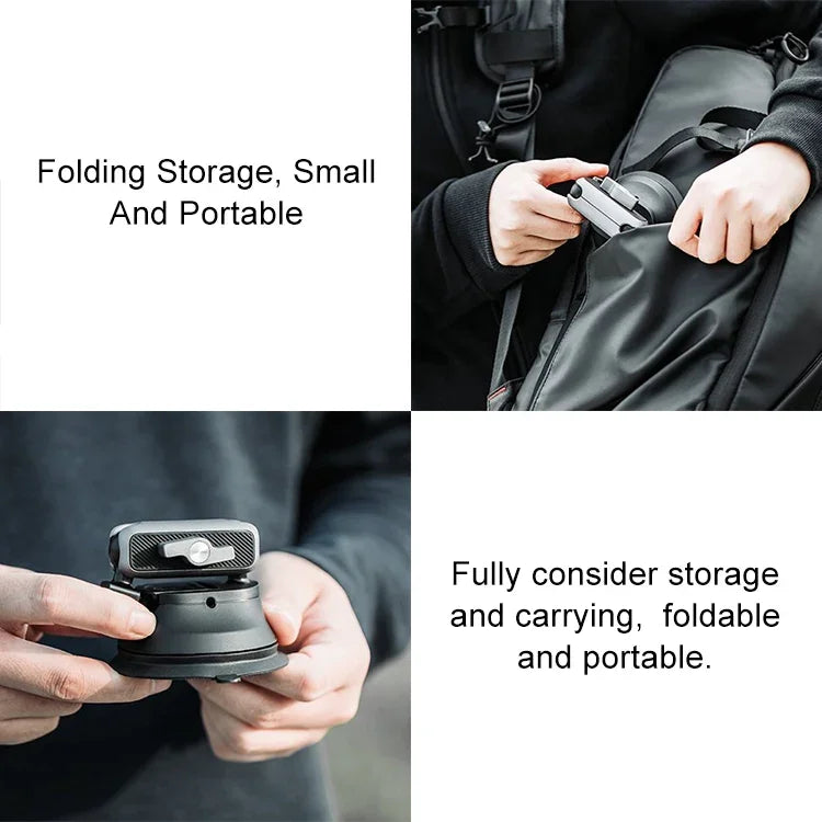 Suporte de Telemóvel com Ventosa para Câmara de Ação PGYTECH P-GM-132 para DJI Osmo Action & GoPro 8/7, P-GM-132