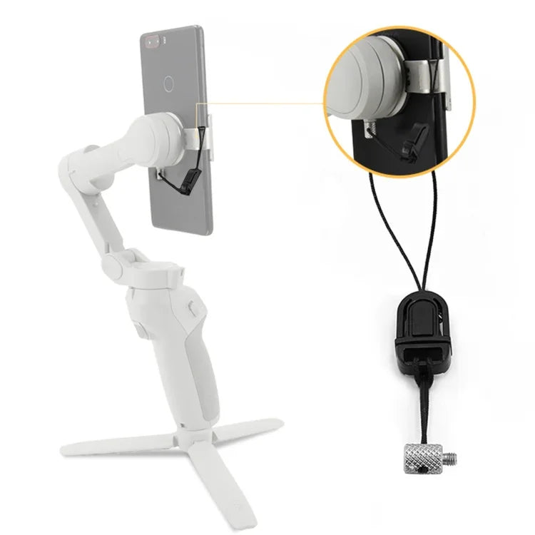 Clipe Suporte para Telemóvel STARTRC Corda Anti-perda Anti-queda para DJI OM4 / Osmo Mobile 3