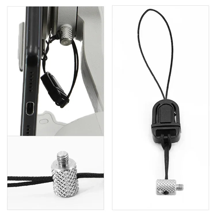 Clipe Suporte para Telemóvel STARTRC Corda Anti-perda Anti-queda para DJI OM4 / Osmo Mobile 3