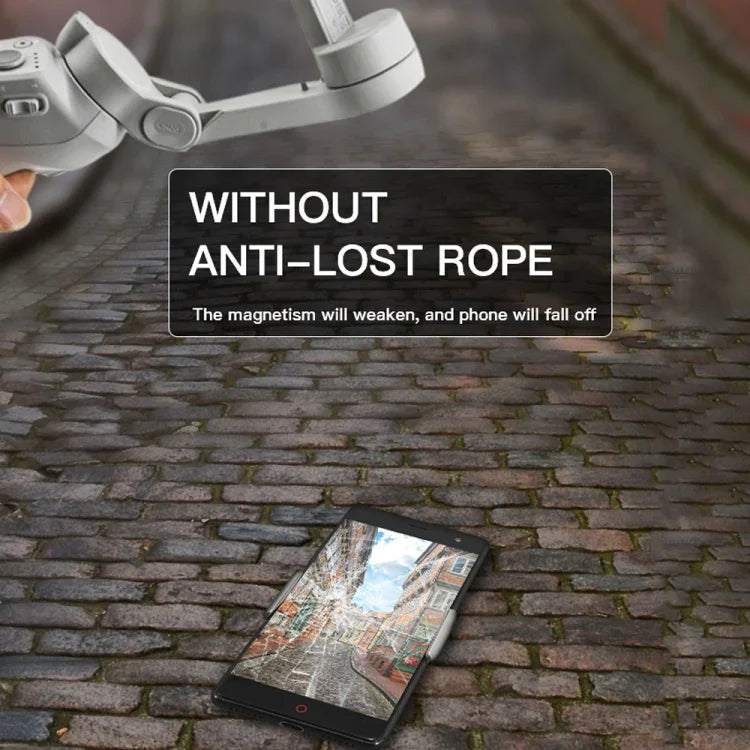 Clipe Suporte para Telemóvel STARTRC Corda Anti-perda Anti-queda para DJI OM4 / Osmo Mobile 3