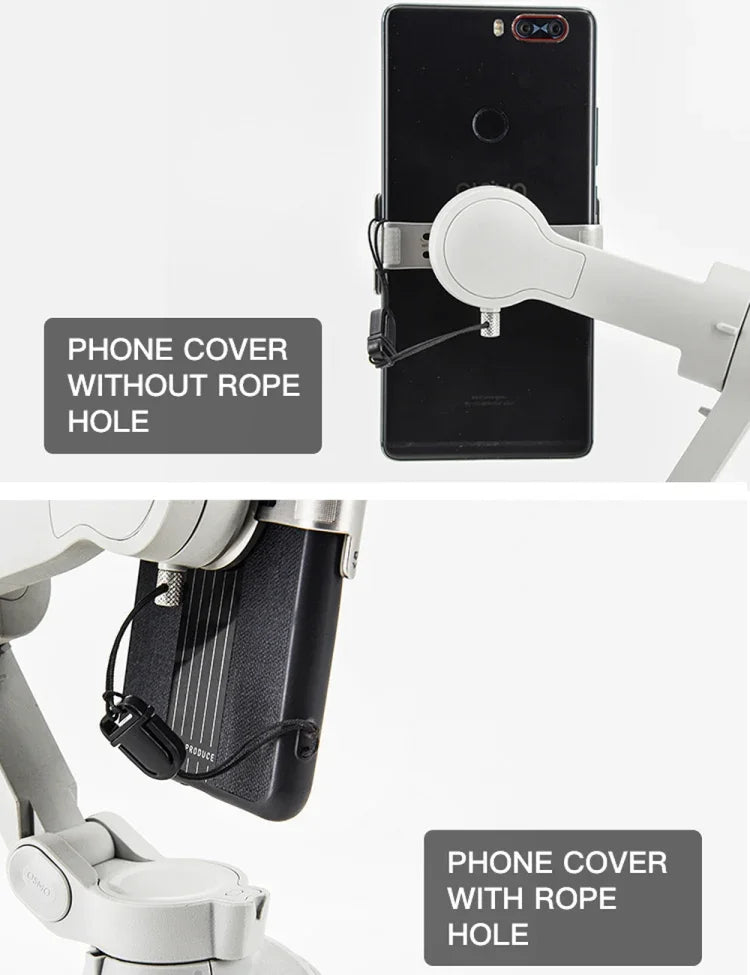 Clipe Suporte para Telemóvel STARTRC Corda Anti-perda Anti-queda para DJI OM4 / Osmo Mobile 3
