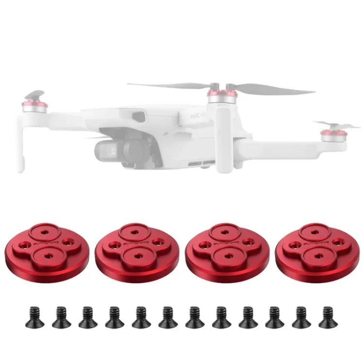 4 PCS Tampa de Proteção Metálica para Motor Sunnylife para DJI Mini 2